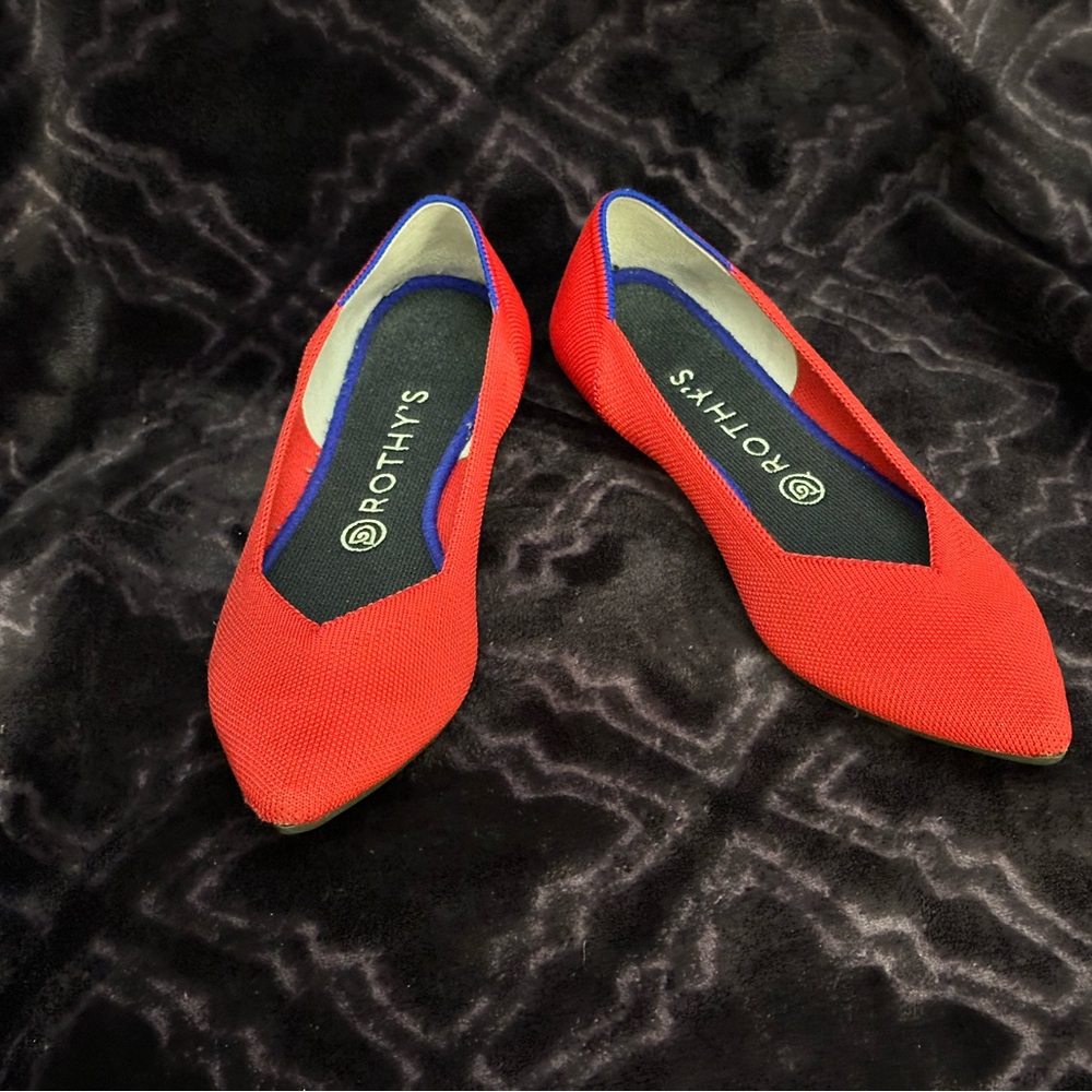 Red pointy Rothy’s - Picture 7 of 7